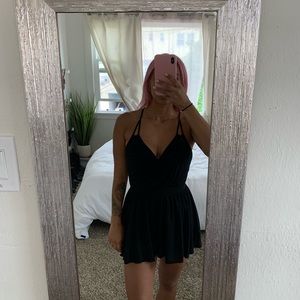 COPY - Black strappy romper